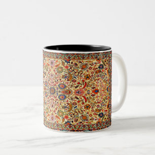 Antikes persisches Aserbaidschan-Muster Zweifarbige Tasse