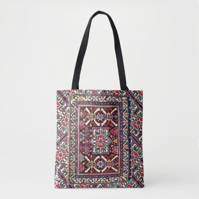 Antikes persisches Orientteppichdesign (Vorderseite)