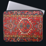 Antikes Persisches Türkisches Paisley-Muster, rot Laptopschutzhülle<br><div class="desc">Antikes persisches Muster.</div>
