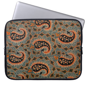 Antikes persisches türkisches Paisleymuster Laptopschutzhülle