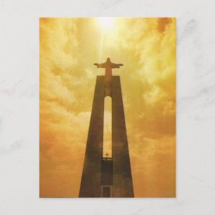 Antikes Portugal, Lissabon, Christus-König-Kirche Postkarte