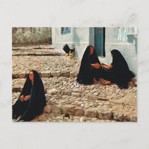 Antikes Portugal, Nazare, Fischerfrauen Postkarte