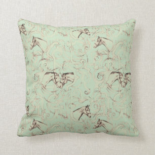 Antikes Reitkissen Kissen