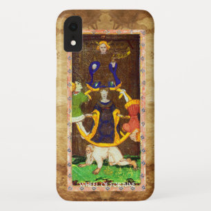 ANTIKES RENAISSANCE TAROT 10 / RAD DES SCHICKSALS iPhone XR HÜLLE