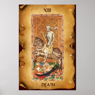 ANTIKES RENAISSANCE-TAROT 13 / TOD POSTER