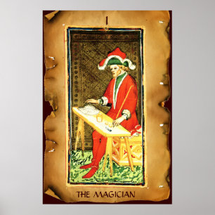 ANTIKES RENAISSANCE-TAROT 1 / DER MAGIER POSTER