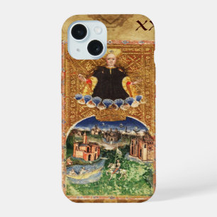 ANTIKES RENAISSANCE-TAROT 21 / DIE WELT iPhone 15 HÜLLE