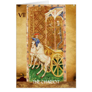 ANTIKES RENAISSANCE-TAROT 7 / DER WAGEN