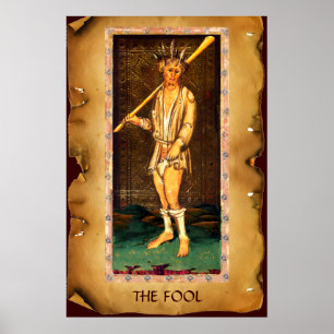 ANTIKES RENAISSANCE-TAROT / DER NARR POSTER