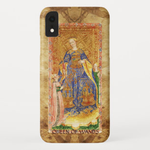 ANTIKES RENAISSANCE-TAROT / KÖNIGIN DER STÄBE iPhone XR HÜLLE