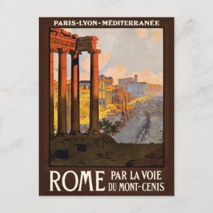 Antikes Rom Italien Römische Forum Bahnreise Postkarte