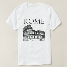 Antikes Rom Kolosseum , Historische Römische Reise T-Shirt