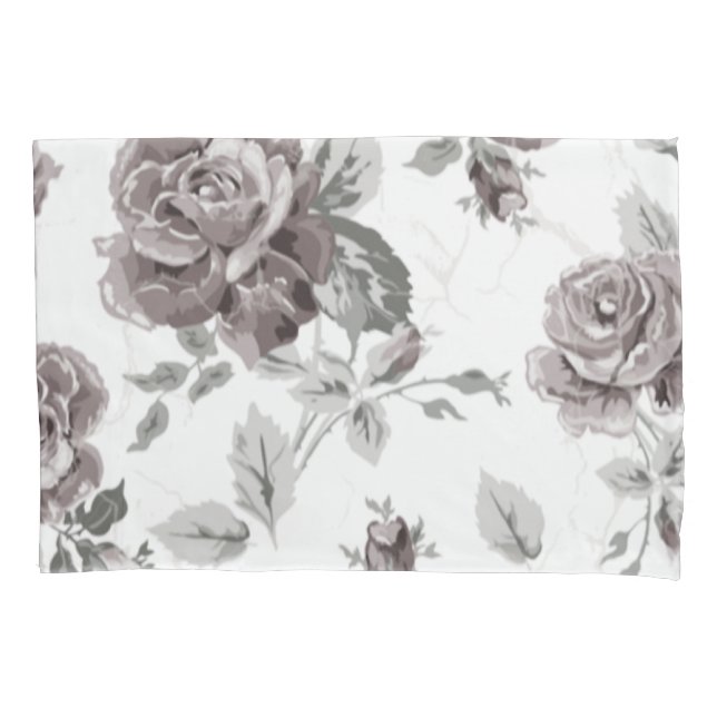 Antikes Rosa Kissenbezug (Vorderseite-Links)