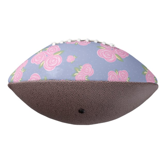 Antikes Rosenblumenmuster Football (Gedreht 270)