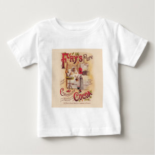 Antikes Rotkäppchen viktorianischer Kakao Baby T-shirt