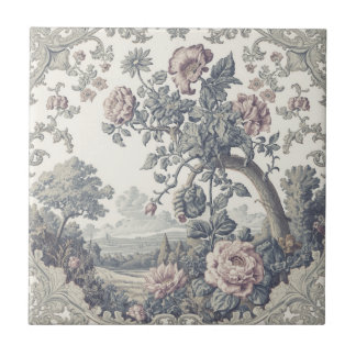 Antikes rustikales Landhaus französisches Toile-Bl Fliese