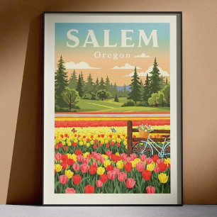 Antikes Salem Oregon Poster