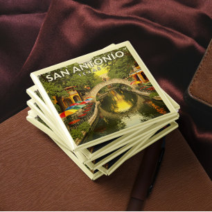 Antikes San Antonio Texas Magnet