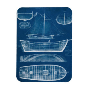 Antikes Schiffskonzept II Magnet