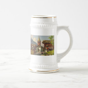 Antikes Schweiz, Ein Dorf im Wallis Bierglas