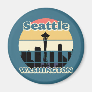 Antikes Seattle Washington Magnet
