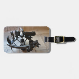 Antikes Sextant Gepäckanhänger