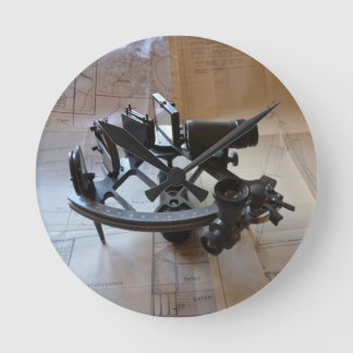 Antikes Sextant Runde Wanduhr