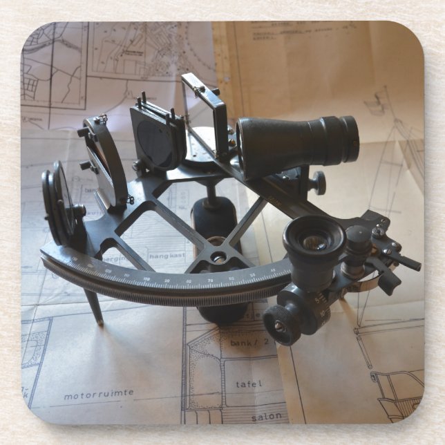 Antikes Sextant Untersetzer (Vorderseite)