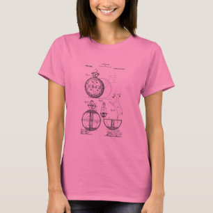 Antikes Spielzeug 1908 Roly Poly Patentzeichnung T T-Shirt