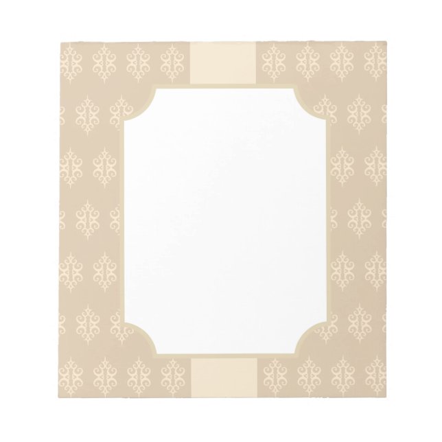 Antikes Spitzendeckblatt Notizblock (Vorderseite)
