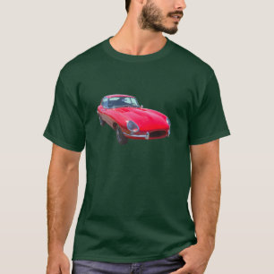 Antikes Sport-Auto 1964 Rot-Jaguars XKE T-Shirt