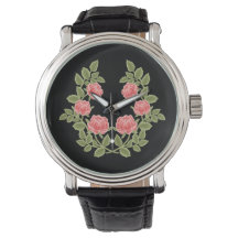 Antikes staubiges rosa Rosen Blumenmuster - Romant
