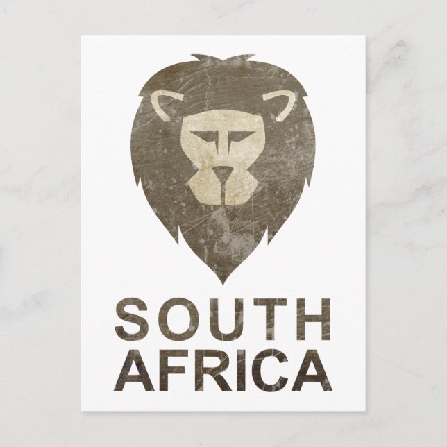 Antikes Südafrika Postkarte (Vorderseite)