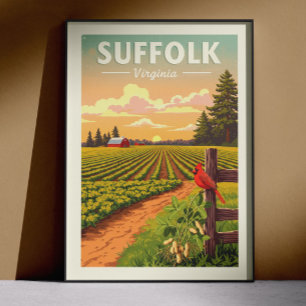 Antikes Suffolk Virginia Poster