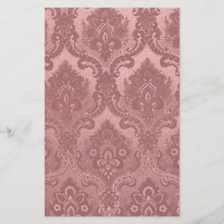 Antikes Tapetenmuster Rosa