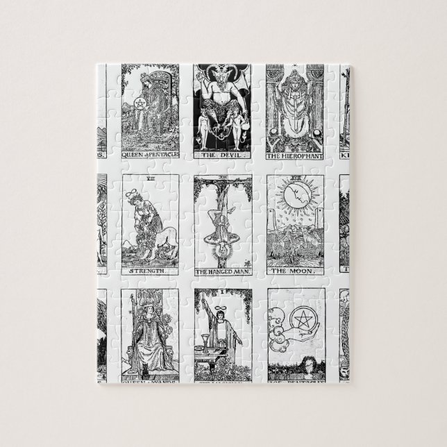 antikes Tarot Puzzle (Vertikal)