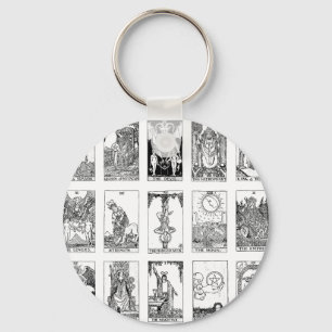 antikes Tarot Schlüsselanhänger