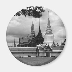 Antikes Thailand Bangkok Kapelle Royal Palace Blic Magnet