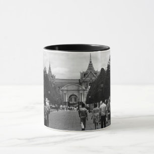 Antikes Thailand Bangkok Touristen königliches Pal Tasse