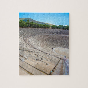 Antikes Theater Epidaurus Griechenland Jigsaw Puzz Puzzle