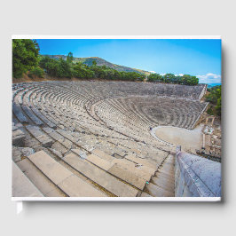 antikes Theater in Epidaurus, Argolida, Griechenla Gästebuch