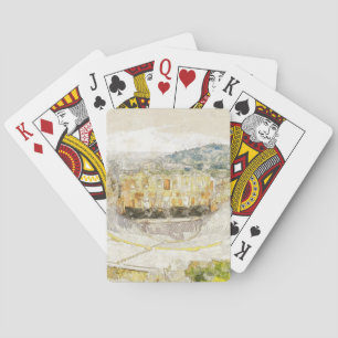 Antikes Theater von Athen Griechenland Poker Karte Spielkarten