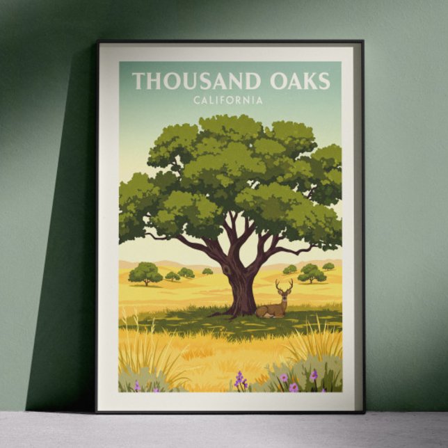 Antikes Thousand Oaks Kalifornien Poster (Von Creator hochgeladen)