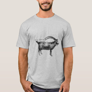 Antikes Tier aus der Naturgeschichte Ziege oder St T-Shirt