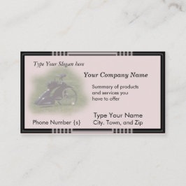 Antikes Trike Karte-fertigen besonders an Visitenkarte