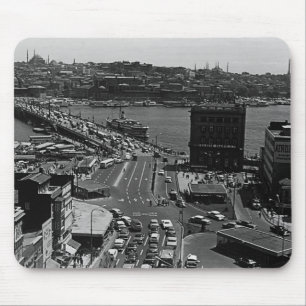 Antikes Türkei Istanbul Karakoy Galata-Brücke Mousepad