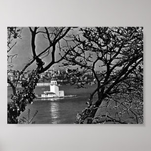 Antikes Türkei Istanbul Stadtansicht Poster