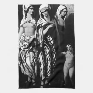 Antikes Türkei Istanbul Topkapi-Museum 1970 Küchentuch