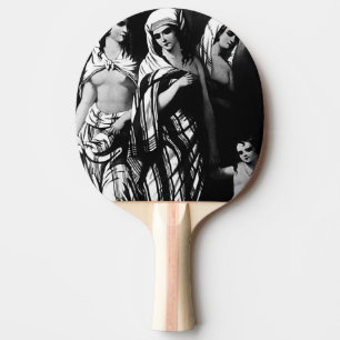 Antikes Türkei Istanbul Topkapi-Museum 1970 Tischtennis Schläger