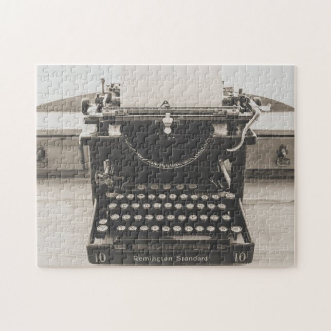 ANTIKES TYPENSCHREIBER-JIGSAW-PUZZLE PUZZLE (Horizontal)